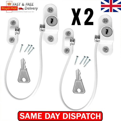 White window door cable - white,