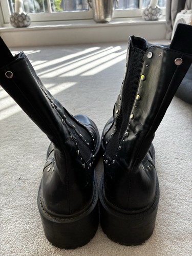 Zara studded slip boots - slip,