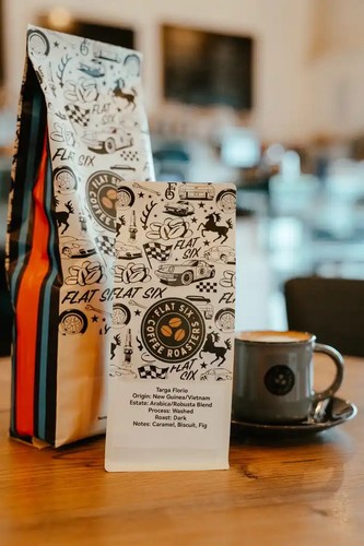 Flat six coffee - six,