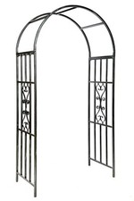 Metal Garden Arch Plant Support Square Section