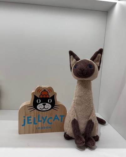 Jellycat iris siamese cat soft - siamese,