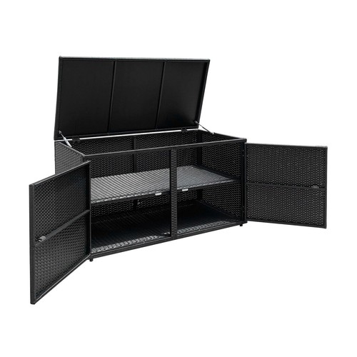 Outdoor rattan storage - outdoor,