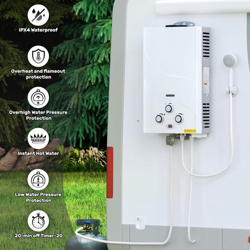 2gpm tankless lpg liquid - 2gpm,