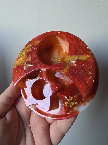 Handmade resin moon stars - handmade,