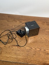 Sony ICF-C1PJ FM/AM Alarm Clock Radio Time Projection Nature Sounds - Tested