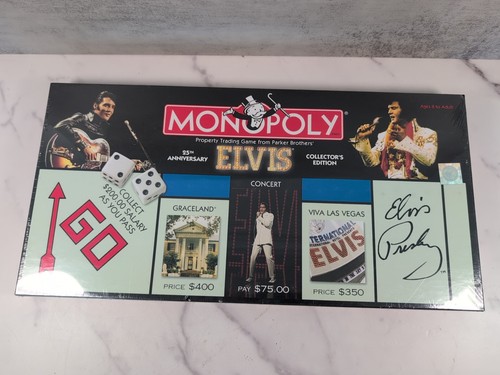 Elvis monopoly 25th - monopoly,