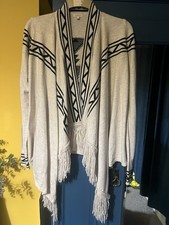 River Island Aztec Fringed