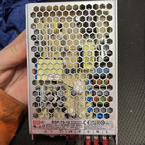 Mean well 75w - rs-75-12, 12v