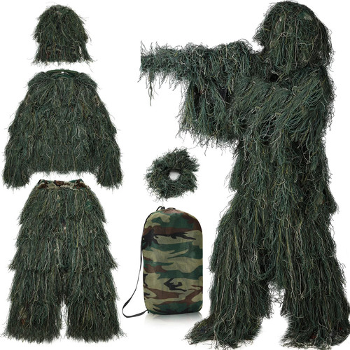 Camouflage ghillie suit - camouflage,