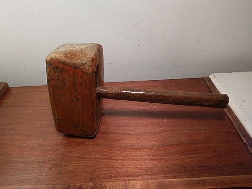 Antique primitive wooden - antique,