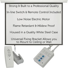 86" Electric Motorised Ceiling