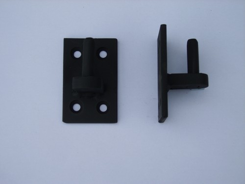Wrought iron gate hinge - 2,