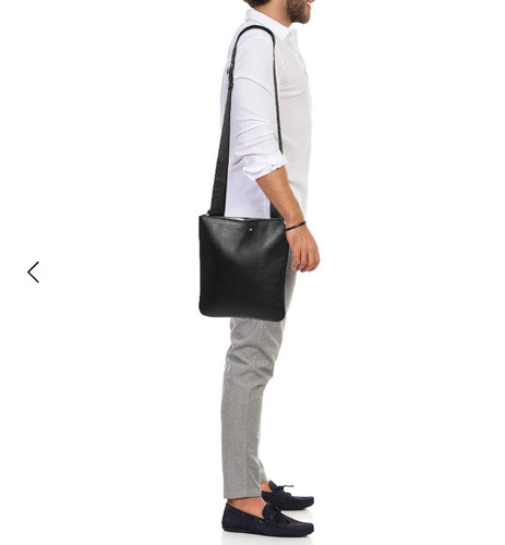 Mens montblanc leather satchel - mens,