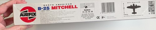 Airfix north american 25 - north,