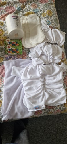 Reusable nappies bundle - reusable,