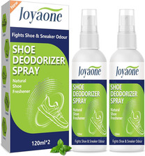 Shoe Deodorizer Spray, 2 Pack