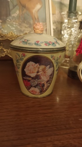 Flower fairies rose - fairies, tin