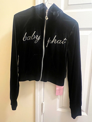 Baby phat black velour - baby,