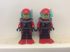 2 x LEGO City Deep Sea Diver
