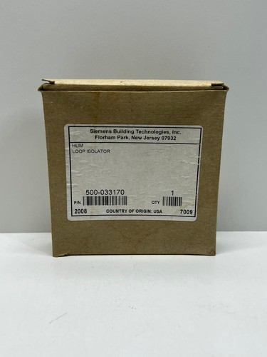 New siemens hlim - new, isolator