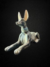Black Anubis Statue Handmade