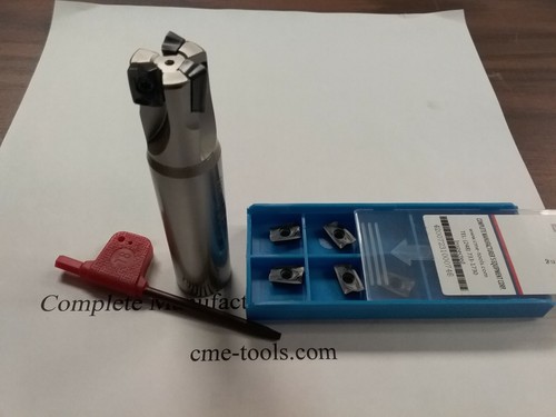 Indexable end mill - end,