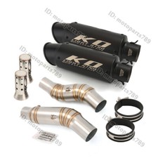 Exhaust System Middle Pipe Muffler Slip For Kawasaki Z1000 Ninja 1000 2010-2025