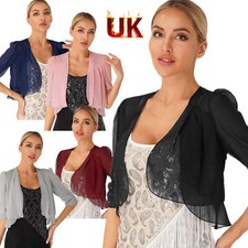 UK Women's Chiffon Open Front