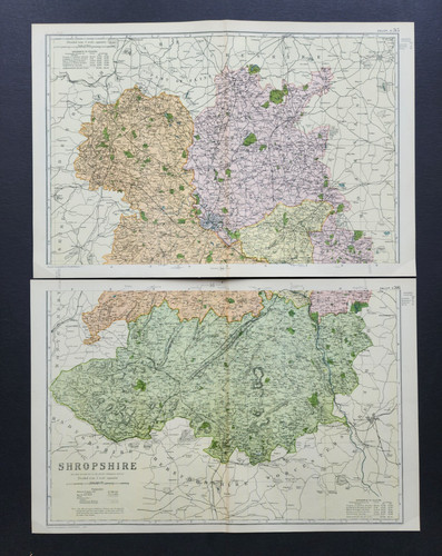 Antique 1903 large - large, map