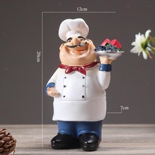 Resin Chef Restaurant Statue