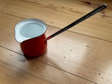 Vintage Huta Silesia Red Turkish Coffee Pot