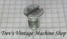 6-32 UNC flat slotted countersunk screws, zinc plated BZP, 1/4in long, Qty 10-50