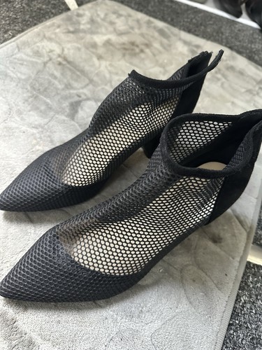 Shein women black mesh - black,