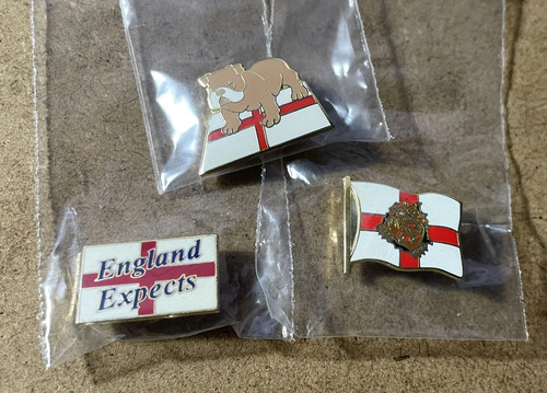 England enamel football - enamel,