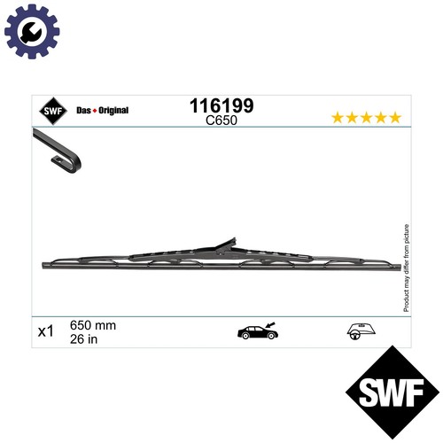 Wiper blade 116199 - wiper,