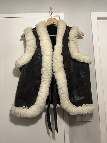 Vintage real sheepskin - vintage,