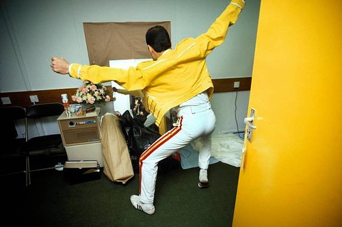 Singer freddie mercury - singer,