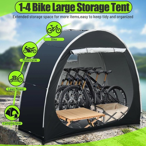 Bike storage shed - storage, 79x32x65
