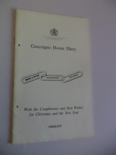 Gascoigne house diary old - gascoigne,