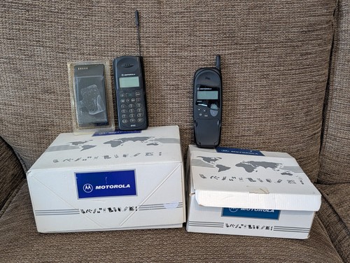 Vintage motorola mobile phone - motorola,