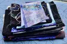 Fabric Odd Remnants Offcuts Scraps - Various Types & Weight - Mixed Material