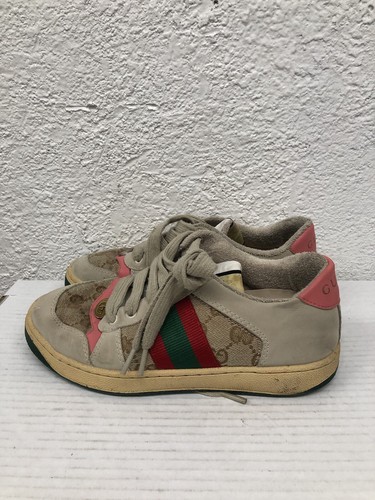 Gucci canvas low top - gg,