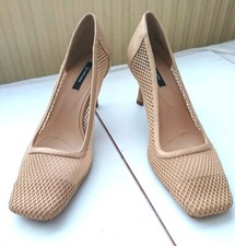STRADIVARIUS mesh heeled
