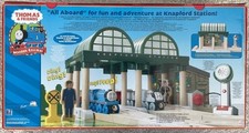 Thomas & Friends Wooden Railway Knapford Station, New In Box, Extremely Rare