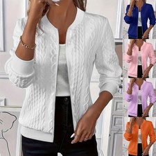 Ladies Zip Up Long Sleeve