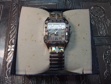 Kirks Folly Fearless Heart Silver Tone  Arora Boarals Crystal Watch New No Box