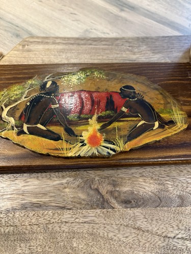 Vintage australian painted - australian,