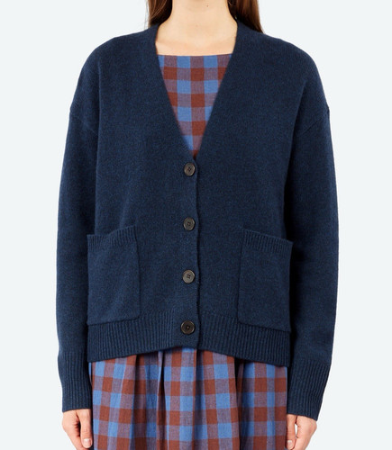 Toast cashmere wool navy - toast,
