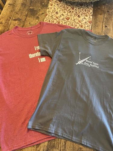 Two rowing shirts sizes - two, t.shirts