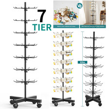 7 Tiers Rotating Retail Shop